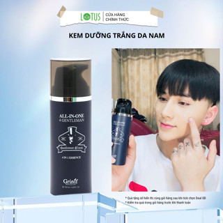  Kem dưỡng trắng da chống lão hóa dưỡng ẩm da giảm thâm nám 4 trong 1 cho nam giới GRINIF All In One 4 Gentleman 120ml 