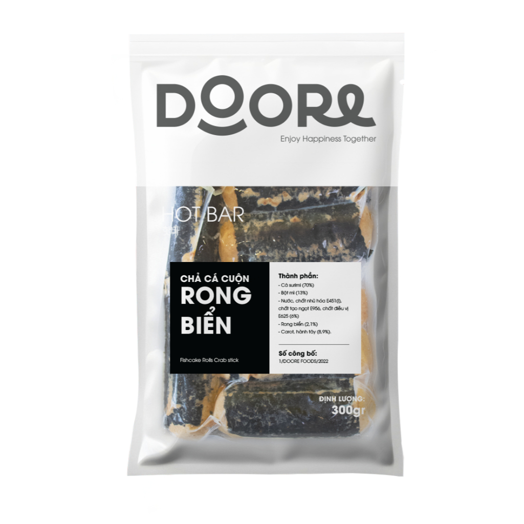 Chả Cá Rong Biển Hàn Quốc 500g (10 Que) – Odeng Thơm Vị Biển Chuẩn Vị