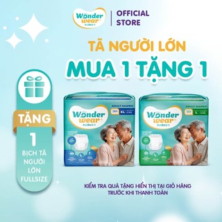   COMBO 2  Tã Người Lớn WONDER WEAR Bỉm Cho Người Già Khô Thoáng Thấm Hút - Đủ Size L XL  10 miếng gói  