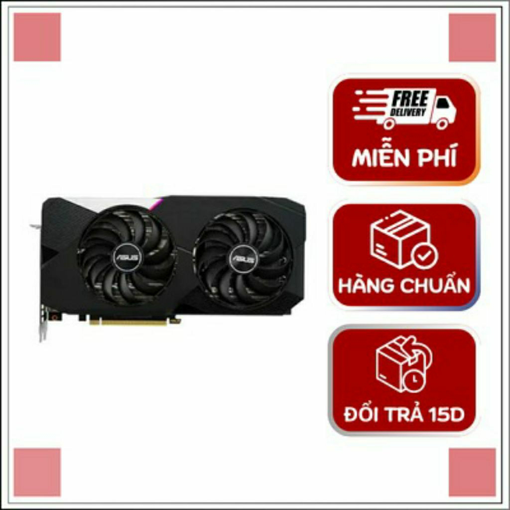 Card Đồ Họa ASUS DUAL RTX 3060 Ti 8GB hàng cũ tháo máy bảo hành 3 tháng.