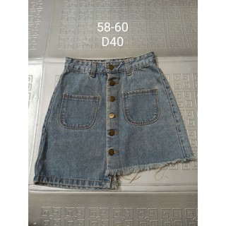 Chân váy jean 2hand vintage, y2k