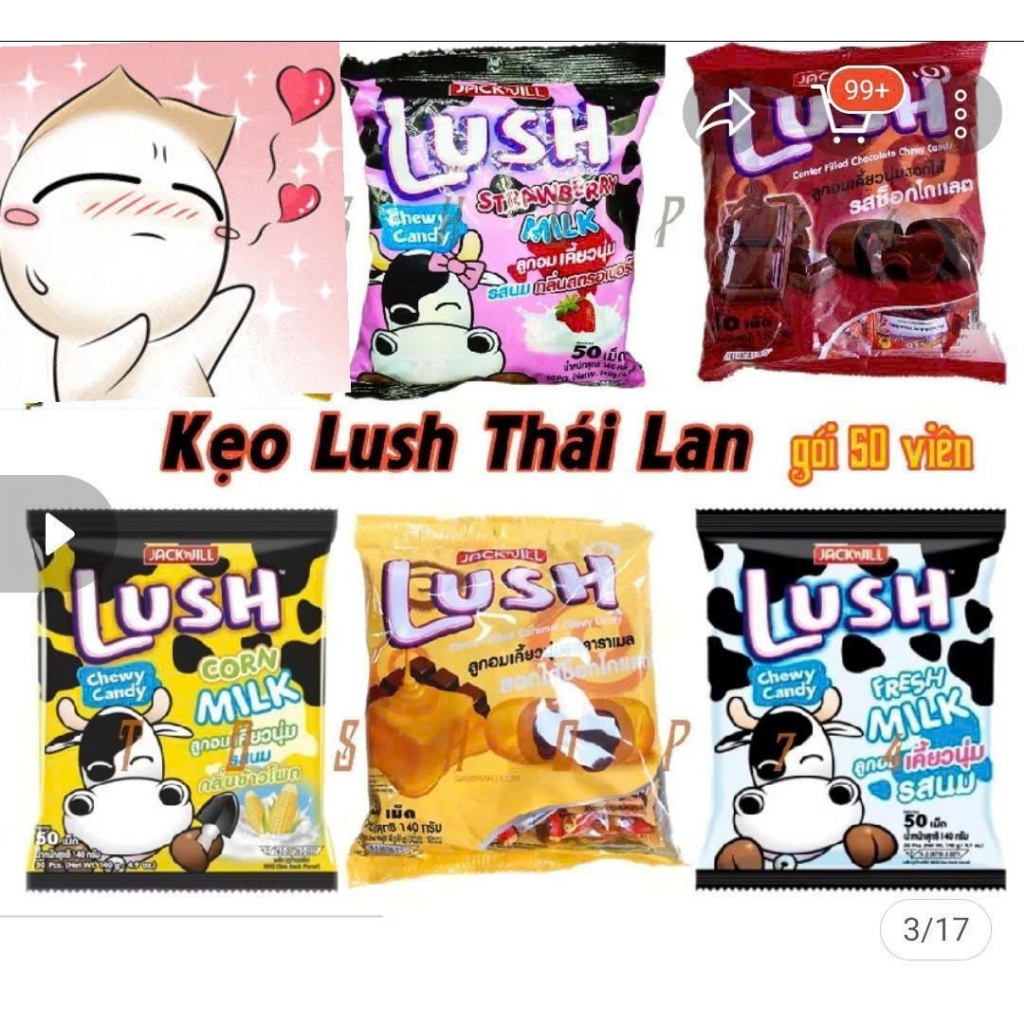 Kẹo Thái Lan Jack’n Jill Dynamite & XO nhiều vị – Kẹo cứng nhân mềm, kẹo soda chanh, trà chanh đá