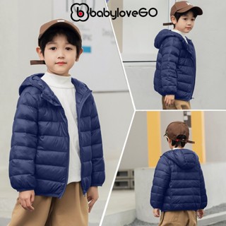  Áo khoác phao cho bé BabyloveGO áo khoác chần bông giữ nhiệt mùa đông cho bé siêu gọn siêu nhẹ siêu ấm 