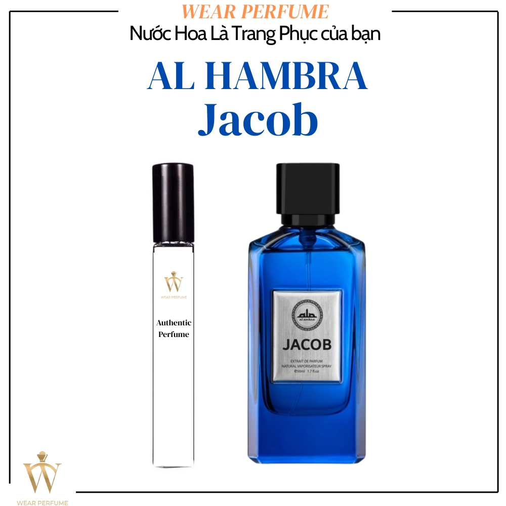 Fullsize 50ML - Nước hoa Unisex AL Ambra Jacob - Wear Perfume