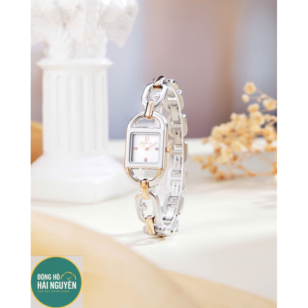 Đồng Hồ Nữ Chính Hãng Furla Square Chain WW00016004L5
