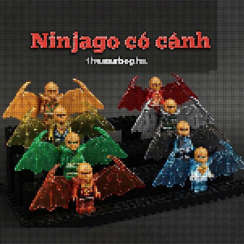 Ninjago Rồng Dragon RIsing MInifigures - Mô hình đồ chơi lắp ráp