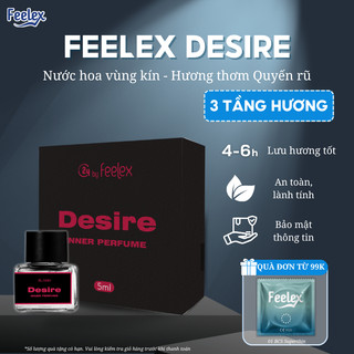  Nước Hoa Vùng Kín Feelex Hương Thơm Sang Trọng Quyễn Rũ Khử Mùi Vùng Kín 5ML 