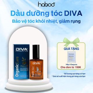  Dầu dưỡng tóc DIVA Argan Oil DƯỠNG ẨM SÂU,phục hồi hư tổn giảm rụng tóc tóc bóng mượt 50ml 