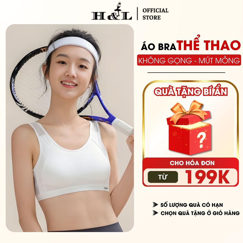 Áo ngực học sinh mút mỏng may liền tiện lợi, Áo bra thể thao phong cách dễ thương HL BOUTIQUE A611