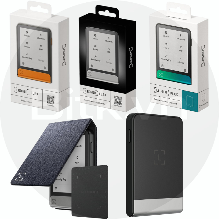 Ví lạnh Ledger Flex Màn Hình Cảm Ứng