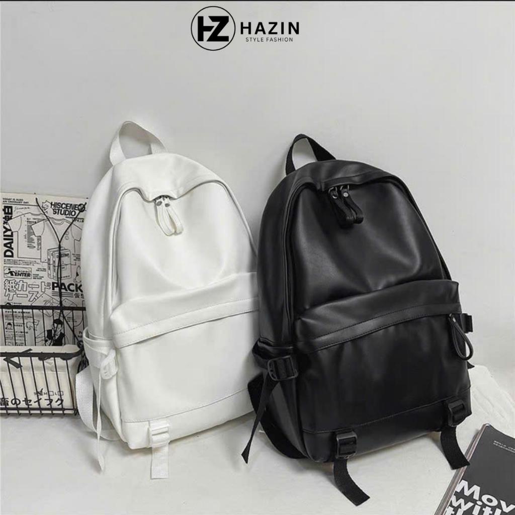 Balo da Hazin đi học thời trang nam nữ cao cấp, cặp đi chơi đi làm đựng sách vở laptop giá rẻ