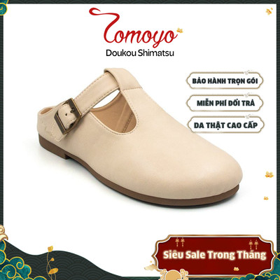 SIÊU SALE 8.8-Giày Mule T-strap TOMOYO – Thanh lịch & Cá tính Dành Cho Nữ TMW33209