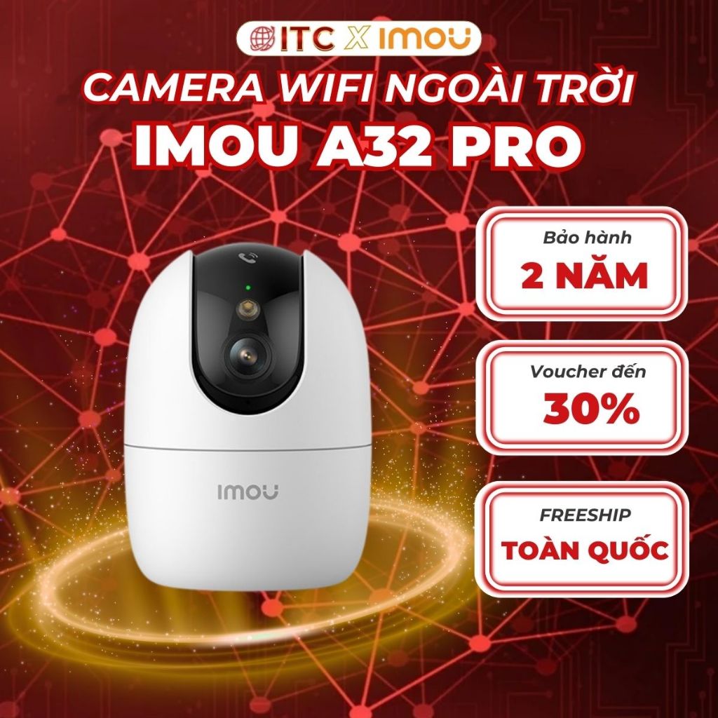 Camera IMOU A32 Pro - Phiên bản Nâng cấp cho Quan Sát Ban Đêm IPC-A32P-PRO Trong Nhà
