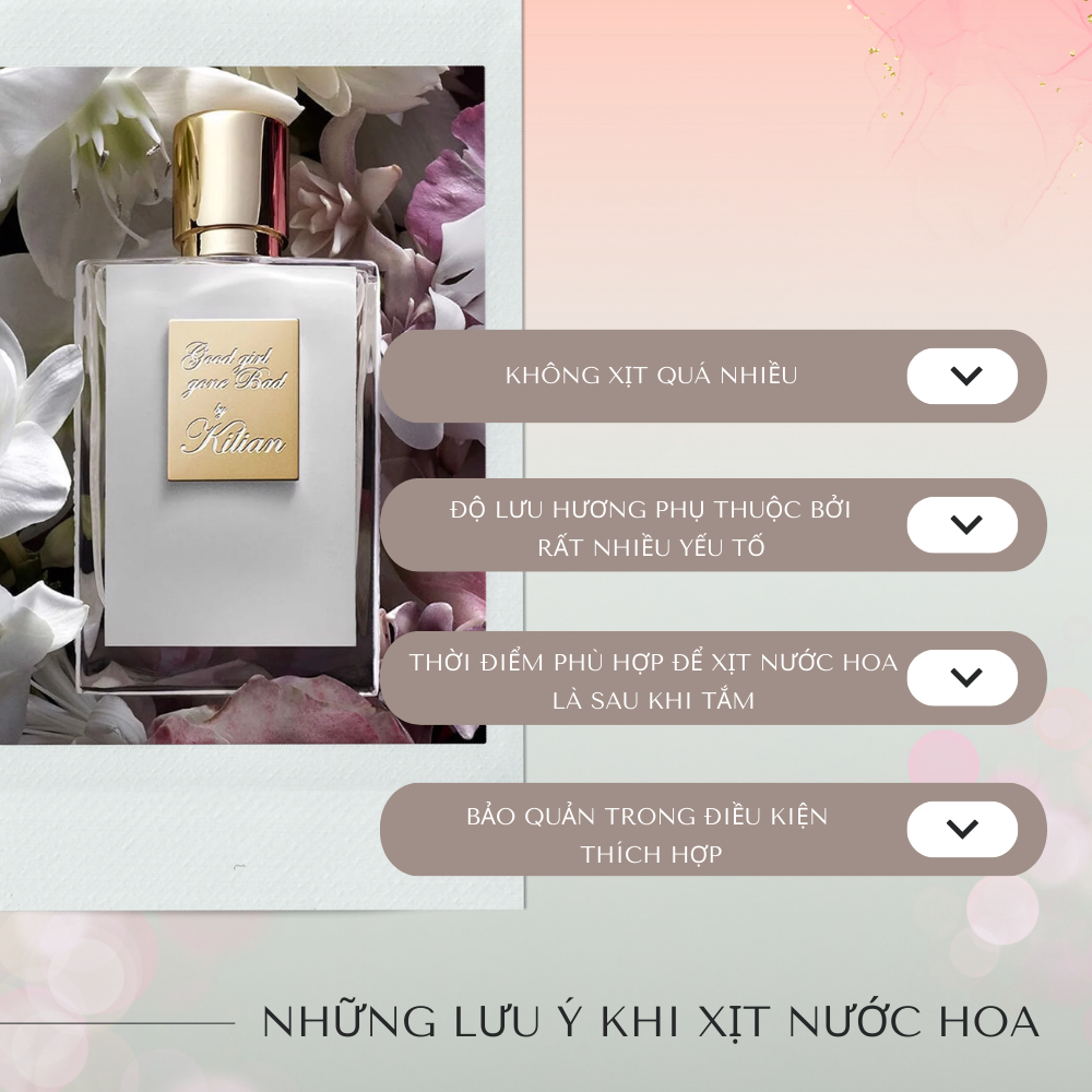 Nước hoa nữ rắn trắng Kilian Good Girl Gone Bad chiết 10ml, hương hoa cỏ, tinh tế, cá tính | BigBuy360 - bigbuy360.vn
