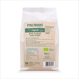 Bột lúa mạch đen hữu cơ - Organic Dark Rye Flour high fibre - Bob's Red Mill và Probis