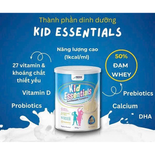 [CÓ TEM PHỤ] 𝑴𝒂̂̃𝒖 𝒎𝒐̛́𝒊 Sữa KID ESENTIALS Úc 800g