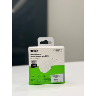 Củ sạc nhanh Belkin PD 25W 1 cổng Type-C cho iPhone - Chính hãng