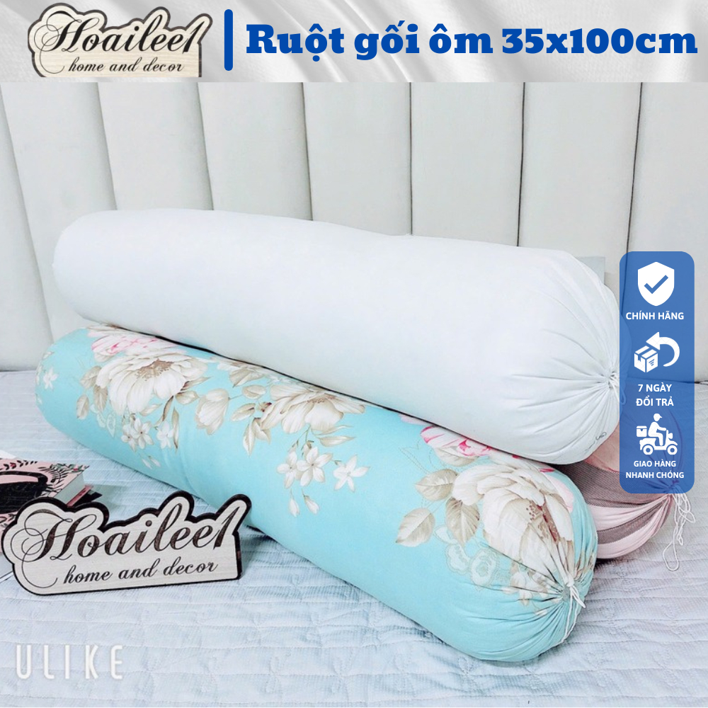 Ruột gối ôm ❣️ FREE SHIP ❣️ ruột gối ôm kích thước 35x100cm nắp được vỏ gối ôm