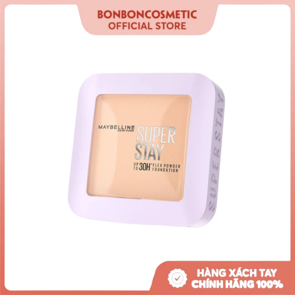 Phấn Phủ Nền Linh Hoạt SuperStay 30H Flex Powder Che Phủ Mịn Lâu Trôi Kiềm Dầu Maybelline - BONBONCO
