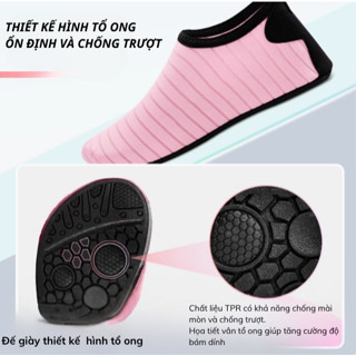 Giày yoga, giày tập thể dục trong nhà, giày nhảy dây trong nhà, chống trượt, nhẹ, thoáng khí