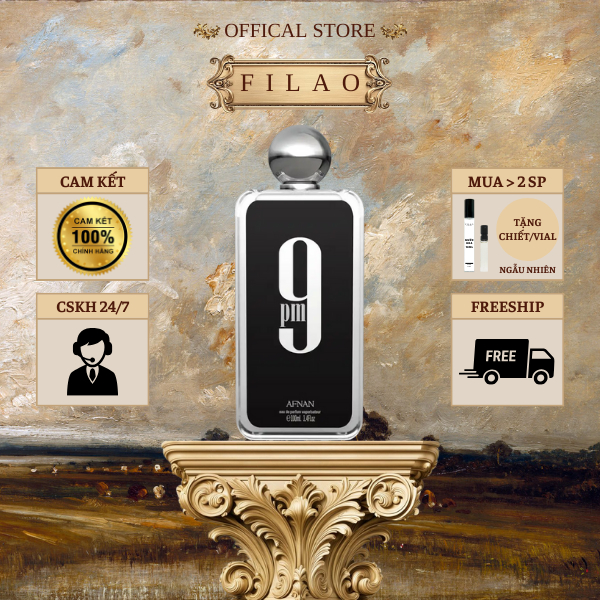 10ML | Nước hoa nam Afnan 9PM EDP | Filao Perfume