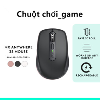 Chuột không dây hiệu suất cao Logitech MX Anywhere 3s 8000 DPI có thể sạc lại dành cho nhiều thiết bị