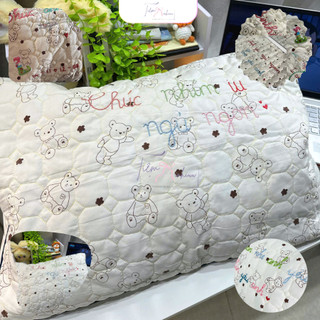  Set Thêu Gối DIY Kèm Vỏ Gối | Kit Thêu Tay Handmade Làm Quà Tặng in chữ theo yêu cầu - Tiệm Xinhiuu 