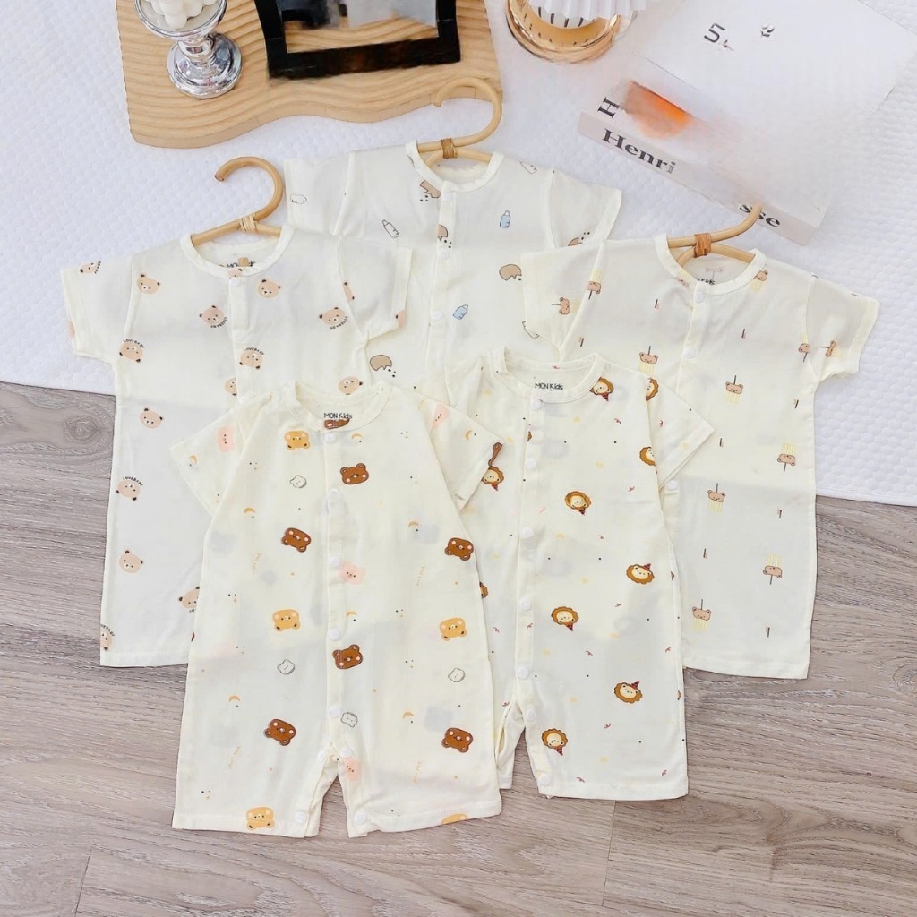 [Peinn] [Body đùi] Combo 3-Combo 5 Body đùi chất PETIT siêu mềm, mát cho bé sơ sinh size 0-9 tháng