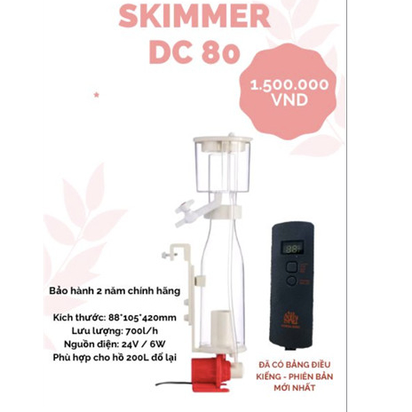 SKIMMER SEAHOG 2023 - DC 80 - PHIÊN BẢN MỚI NHẤT - BẢO HÀNH 2 NĂM (CÁI)