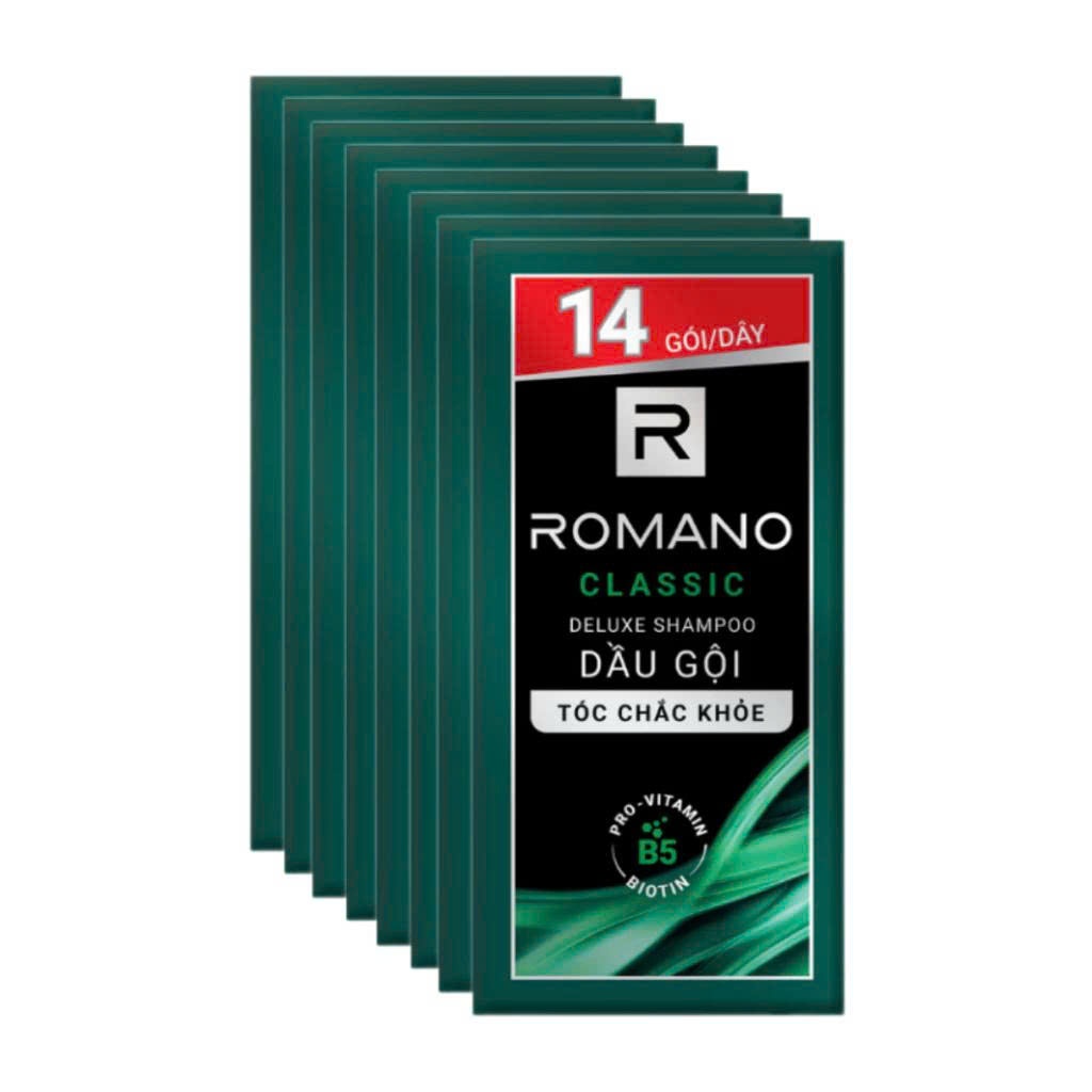 [Gift] Gói Dầu Gội Hương Nước Hoa Romano Classic 5g/gói