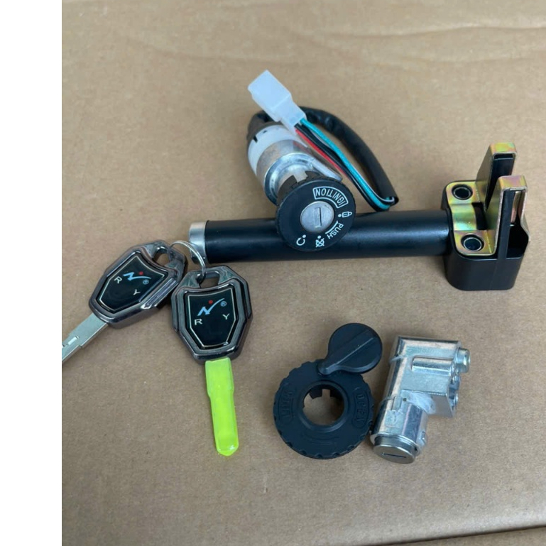 Bộ khoá xe máy điện 133S To. 133S plus chìa đẹp ( Bộ 3 khóa gồm khóa điện - khóa cốp - khóa bình )