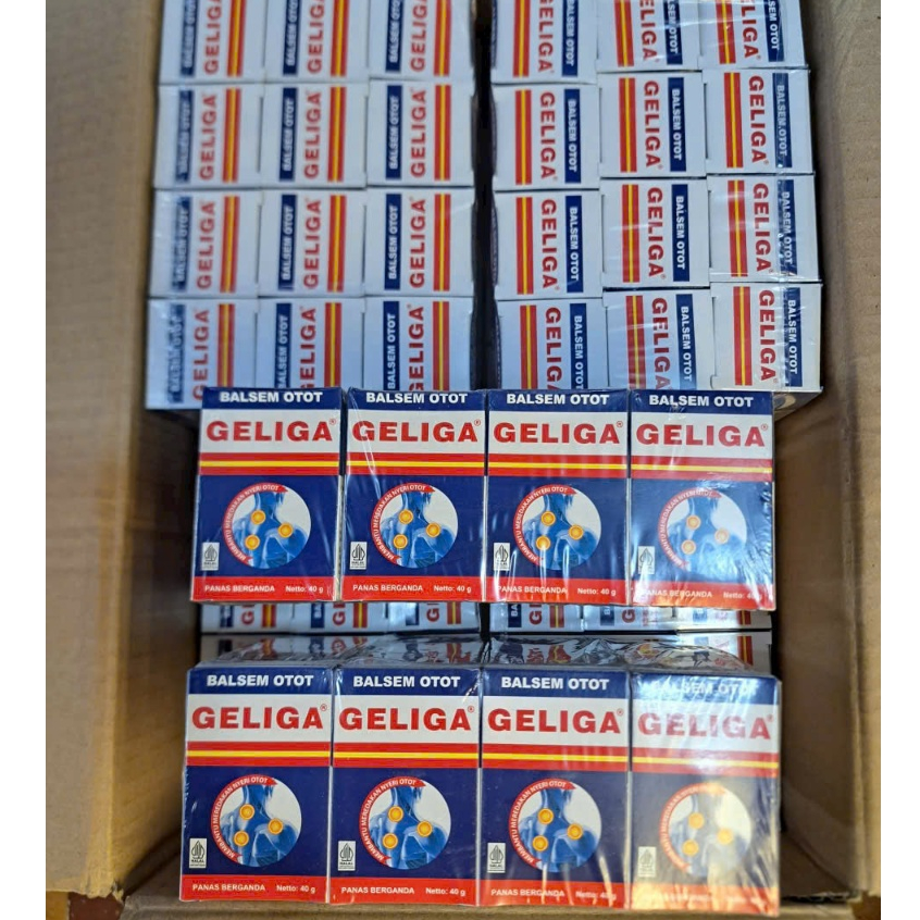 Dầu cù là Lửa Geliga Indonesia 40g CHÍNH HÃNG