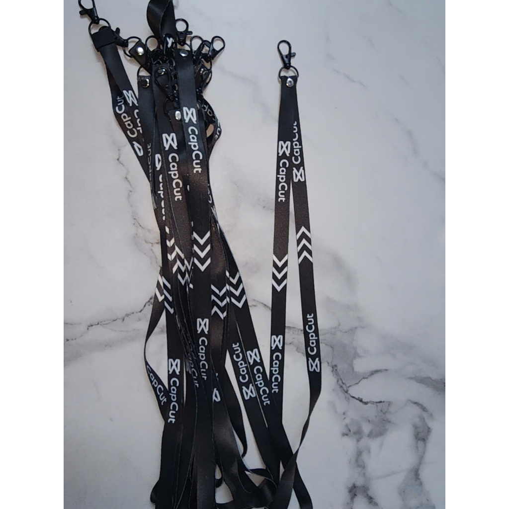 [ IN THEO YÊU CẦU ] Dây đeo thẻ capcut