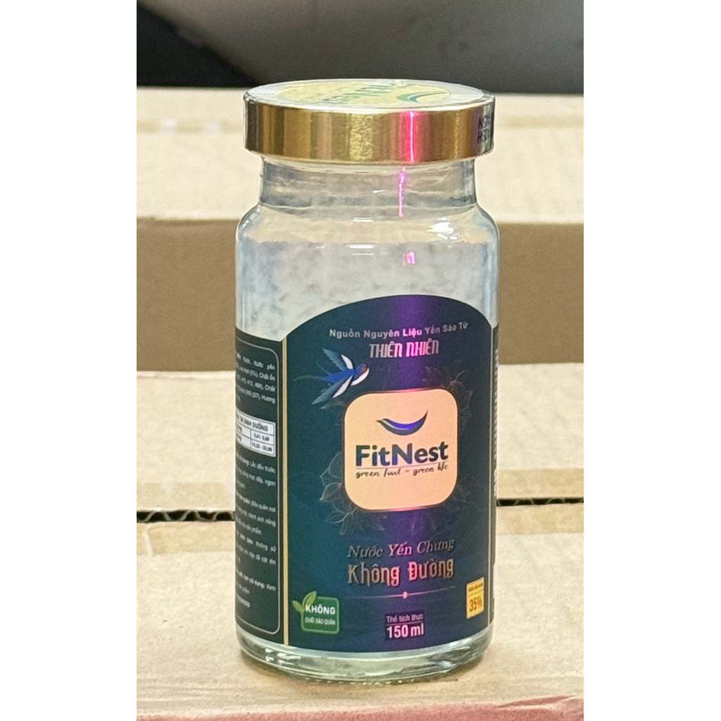 [COMBO 10] FITNEST -YẾN CHƯNG KHÔNG ĐƯỜNG35%/Lọ 150ml
