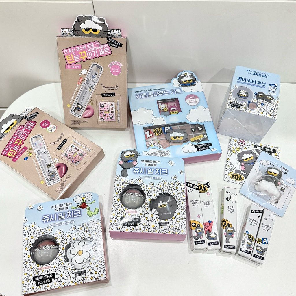 [Sẵn] ZO&FRIENDS x ROMAND - GDragon Set Son Bóng The Juicy Lasting (kèm sticker)