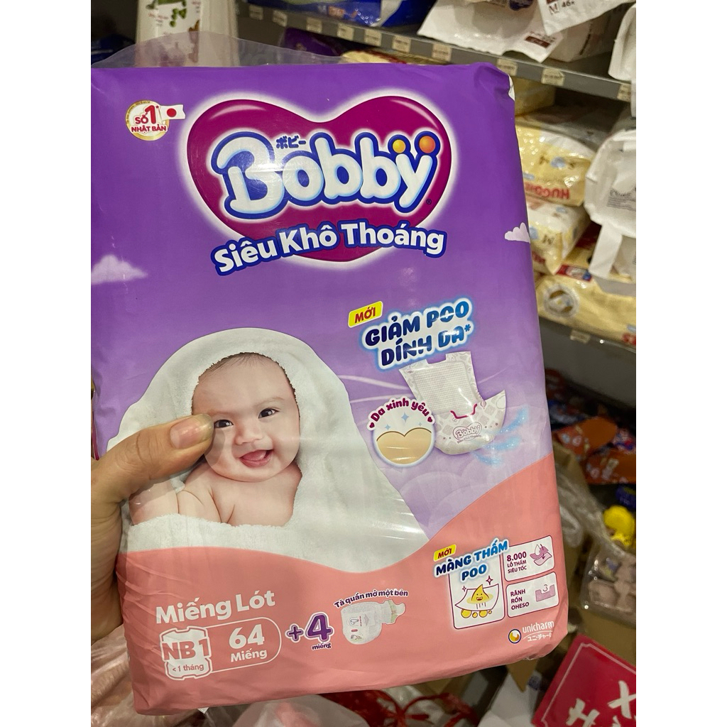 miếng lót nb1 bobby cho bé