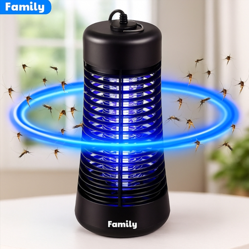 Đèn bắt muỗi Family F801 6W, 1500V | Thu hút muỗi côn trùng hiệu quả, an toàn cho gia đình