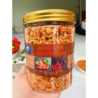 Muối Tôm Nguyên Con Siêu Ngon - Thanh Trúc- (Hủ 500gr)