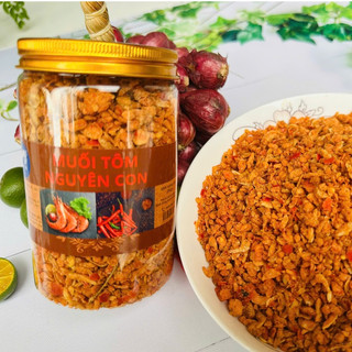 Muối Tôm Nguyên Con Siêu Ngon - Thanh Trúc- (Hủ 500gr)