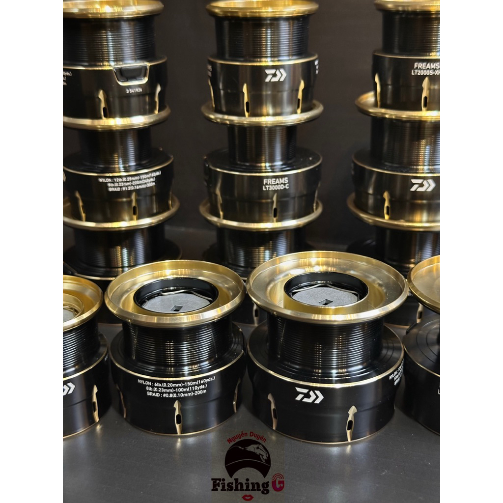 Spool Daiwa Freams 2026 - cối máy đứng daiwa