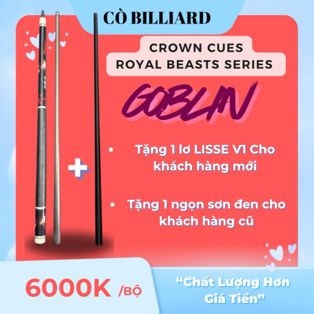 Crown Cues Royal Beasts Series - Goblin - Ngọn Max 8 Series 2