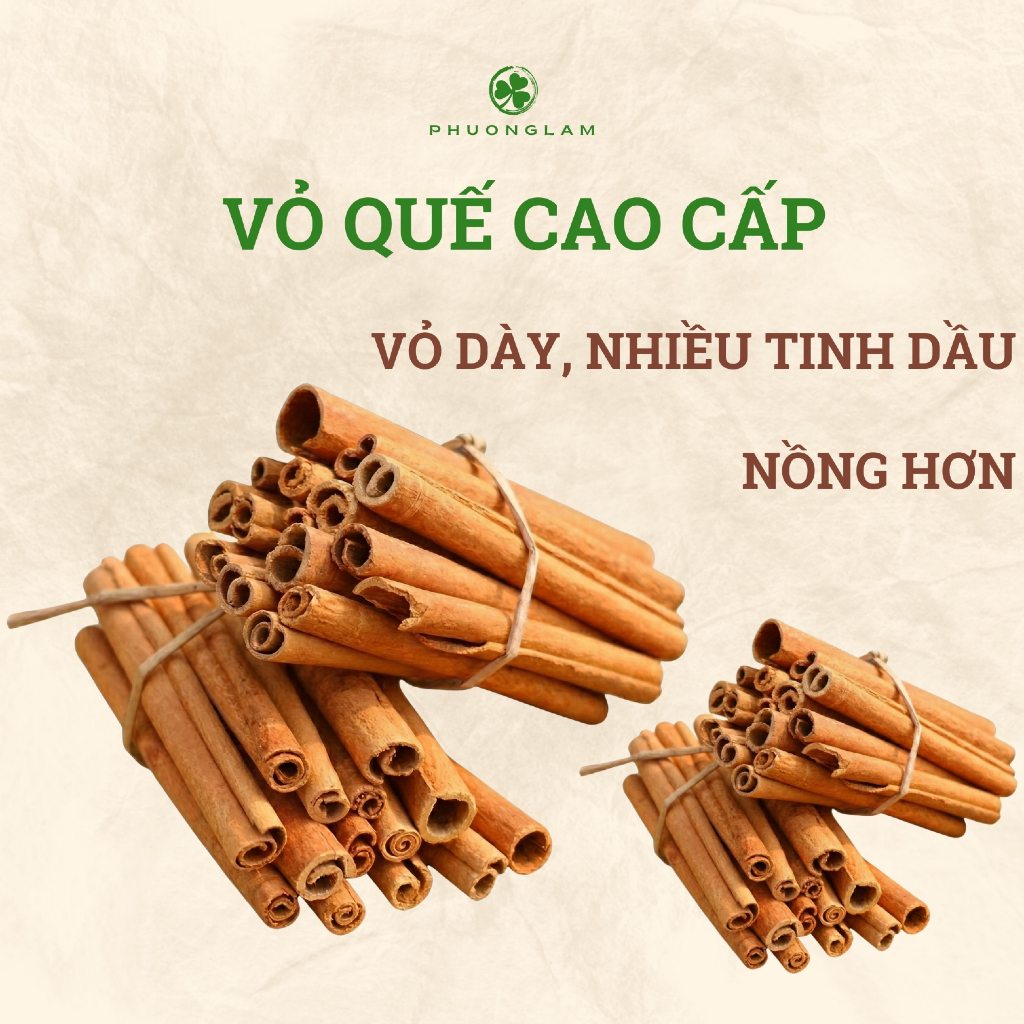 Quế thanh Yên Bái nấu ăn pha trà thơm đậm tự nhiên