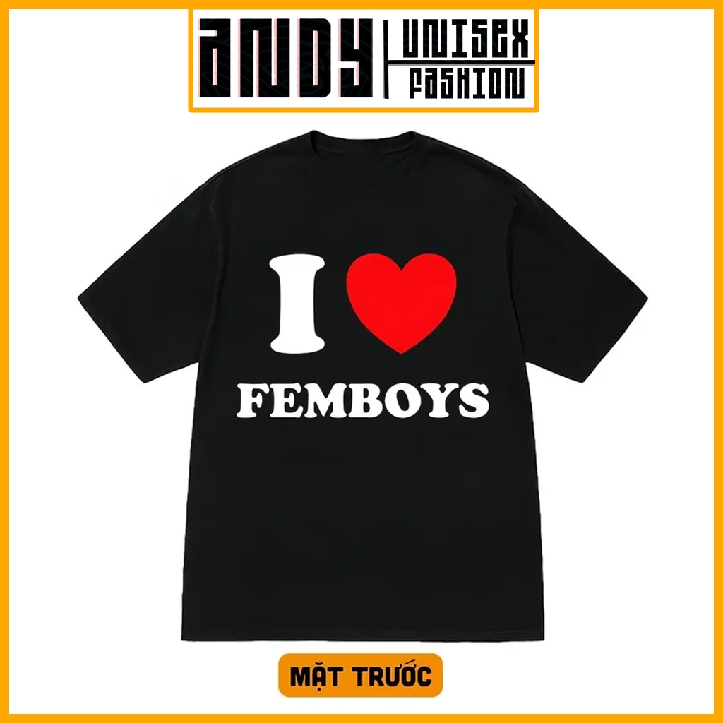 Áo Thun I LOVE FEMBOYS - PASSION MANHWA - Jesus Jojo  -  Kim EuiHyun - Overlord [ Andy Unisex Fashio