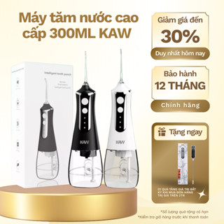  Máy tăm nước KAW bình chứa 300ml pin 7 ngày điều chỉnh 3 tốc độ  - Hàng chính hãng bảo hành 1 đổi 1 
