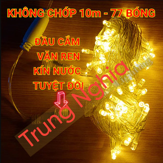  ĐÈN FAIRY LIGHT LED KHÔNG CHỚP 8 MÉT - CHỐNG NƯỚC - CÓ ĐẦU NỐI DÂY 
