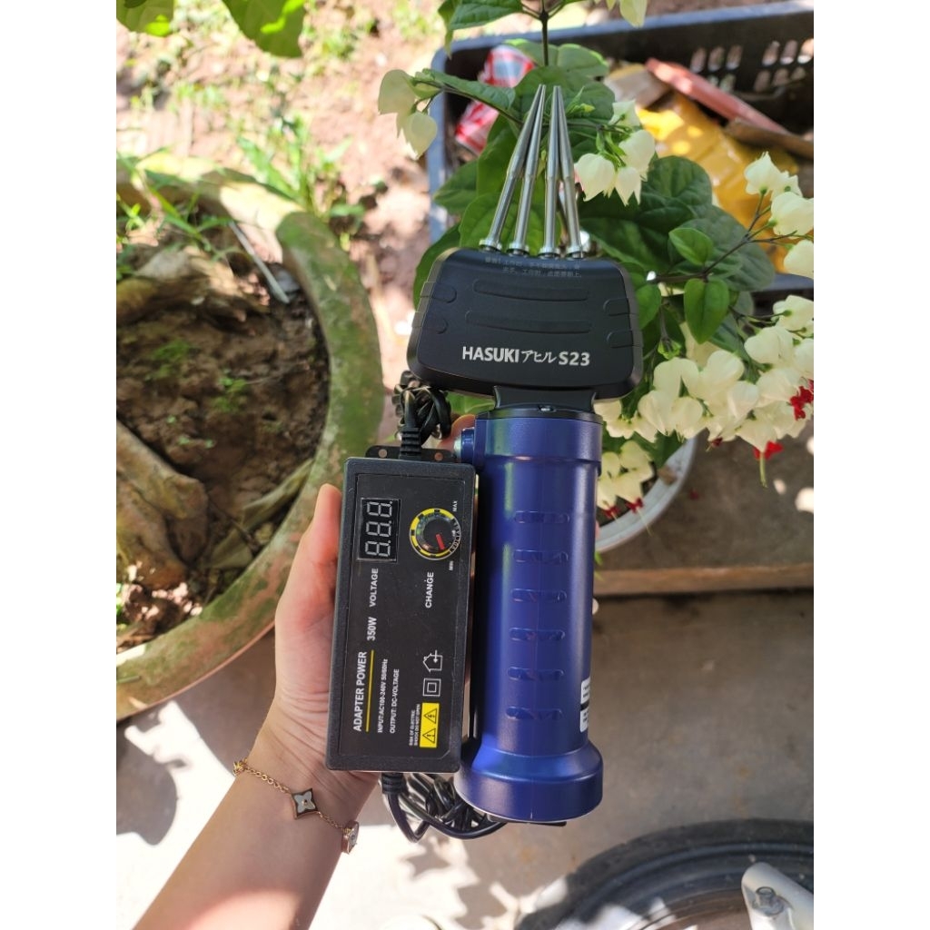 Máy nhổ lông vịt S23 4 kẹp nâng cấp- Nhổ được lông ống, lông măng, hiệu quả