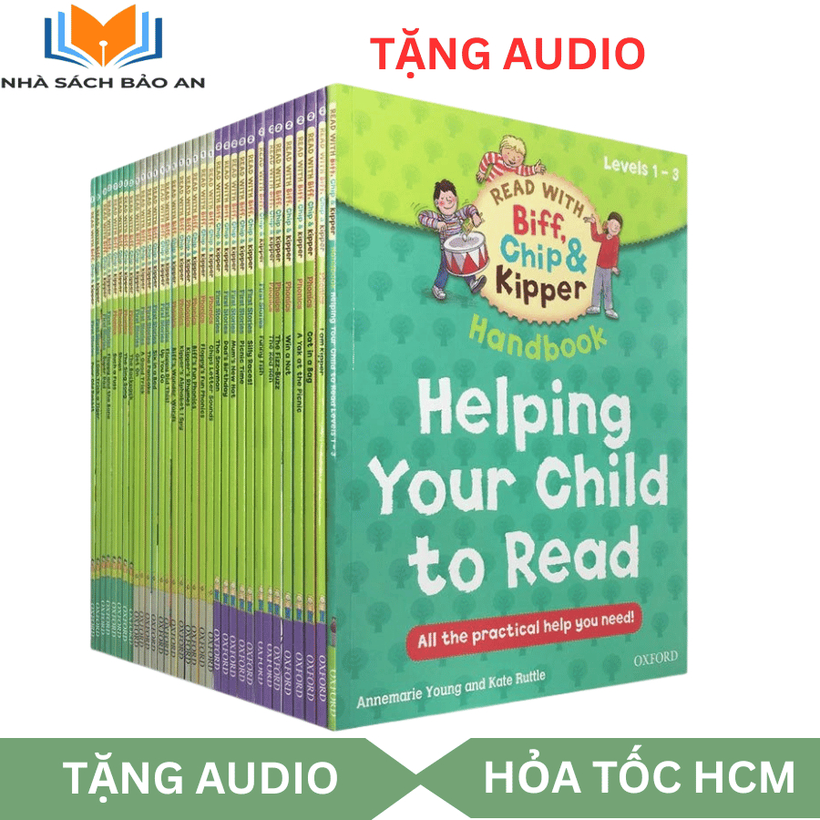 Sách - Oxford Reading tree - Read with Biff, Chip & Kipper  1->3 - 33 books