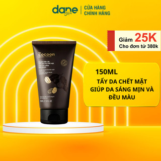  Tẩy tế bào chết mặt cà phê Đắk Lắk Cocoon 150ml - Giúp da sáng mịn đều màu 