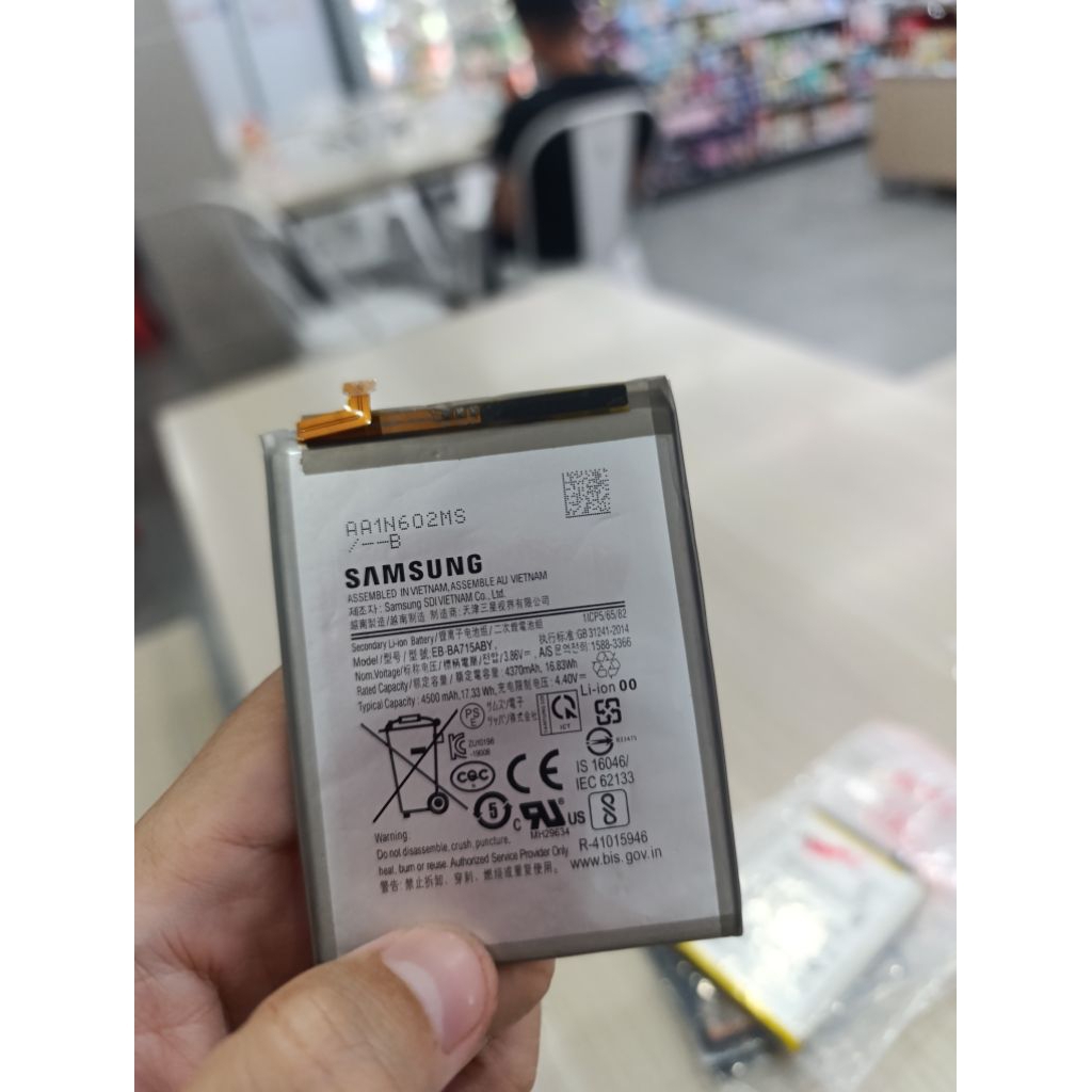 Pin cũ bóc máy Samsung Galaxy A71 2019 A715F, BA715ABY
