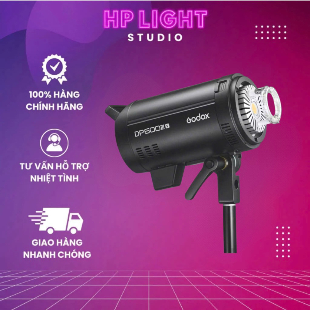Đèn Flash studio Godox DP400iii-V và DP600III-V.Sản Phẩm Chính Hãng | HPLightStudio